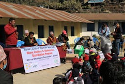 ネパールでの支援活動について